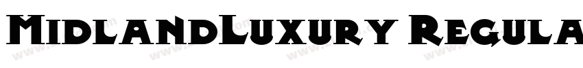 MidlandLuxury Regula字体转换
